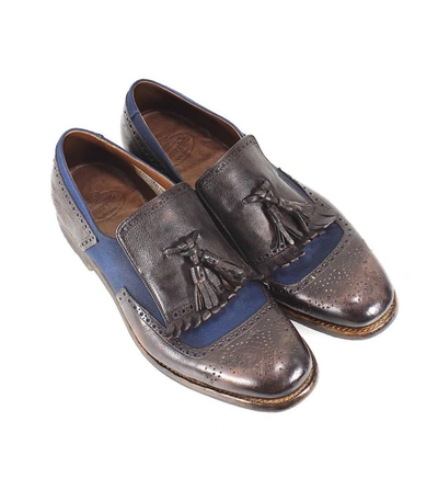 Shop Church's Shanghai 11 Ebony Navy Moccasin In Brown