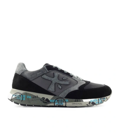 Shop Premiata Zaczac 5019 Sneaker In Grey