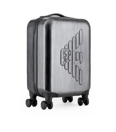 Emporio Armani Grey Trolley In Grey