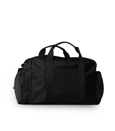 Shop Dsquared2 Black Duffle Bag With White Logo
