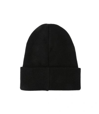 Shop Dsquared2 Black White Icon Beanie