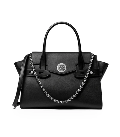 Shop Michael Kors Carmen Large Black Handbag