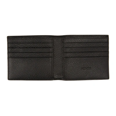 Shop Kenzo Black Imprint Wallet In 99 Black