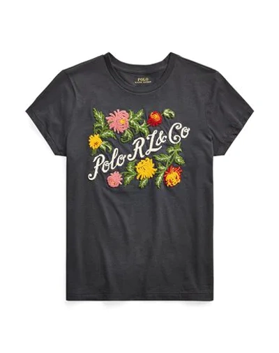 Shop Polo Ralph Lauren T-shirts In Lead