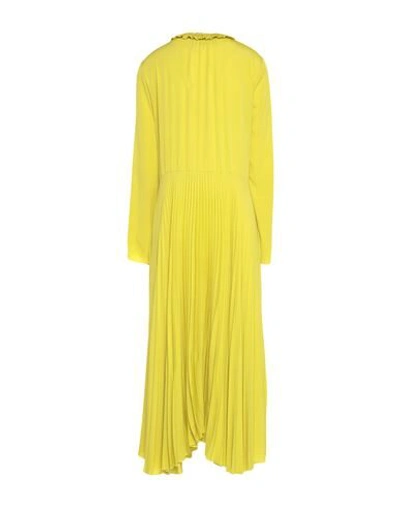 Shop Golden Goose Midi Dresses In Acid Green