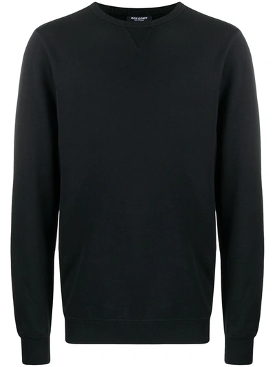 Shop Ron Dorff Plain Sweatshirt In Black