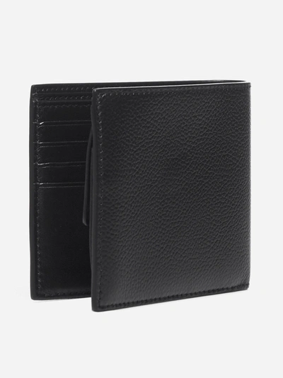 Shop Balenciaga Cash Leather Bifold Wallet