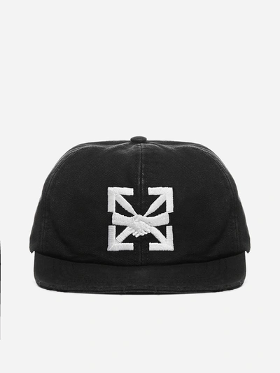 Shop Off-white Agreement Cotton Baseball Cap