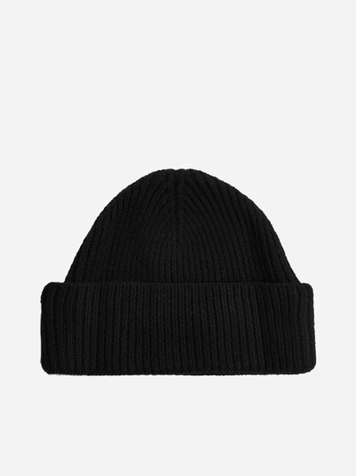 Shop Ami Alexandre Mattiussi Ami De Coeur Wool Beanie