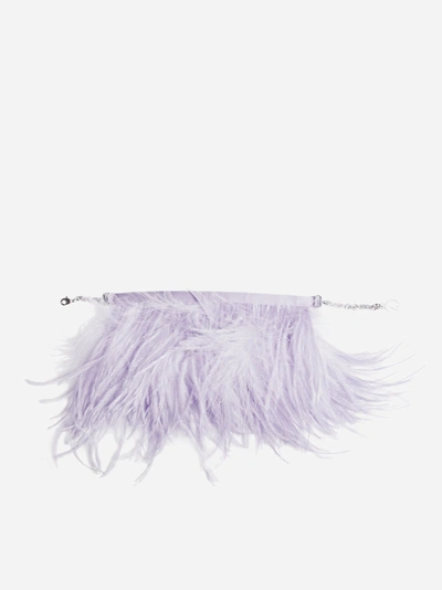 Shop Attico Feathers Anklets