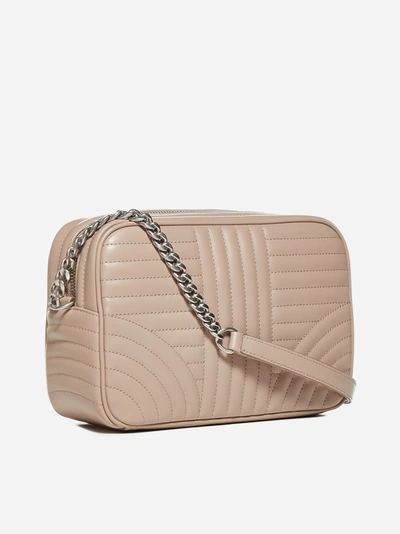 Shop Prada Diagramme Quilted Leather Camera Bag