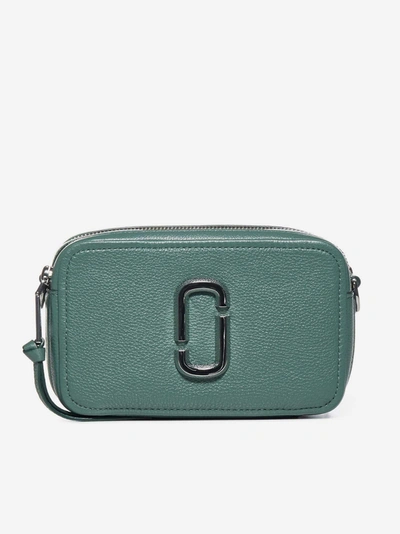 Shop Marc Jacobs Softshot 21 Leather Shoulder Bag