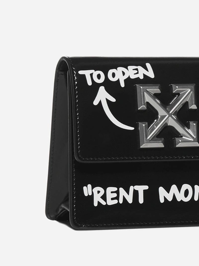 Off-White c/o Virgil Abloh Mini Jitney Wallet in Black