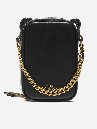 Shop Marc Jacobs Mini Vanity Leather Bag