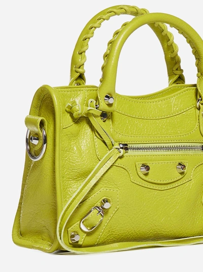 Shop Balenciaga Borsa Mini City In Pelle