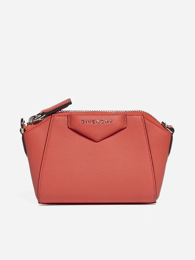 Shop Givenchy Antigona Nano Leather Bag