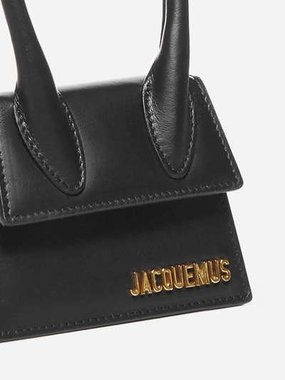 Shop Jacquemus Chiquito Calfskin Bag