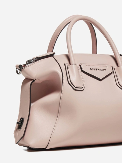 Shop Givenchy Antigona Soft Small Leather Tote Bag