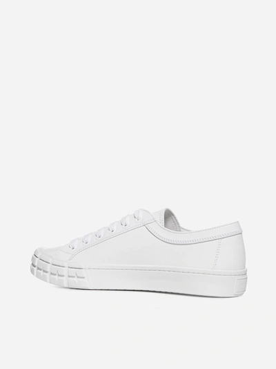 Prada Wheel Low-top Sneakers With Logo