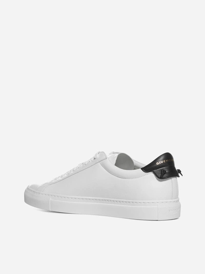 Shop Givenchy Sneakers Urban Street In Pelle Con Stampa-scritte