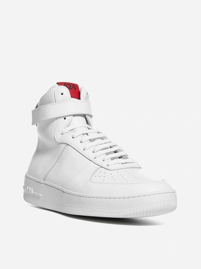 Shop 424 Sneakers High-top In Pelle