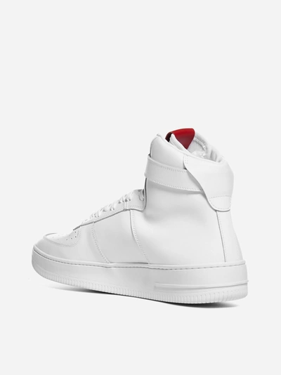 Shop 424 Sneakers High-top In Pelle