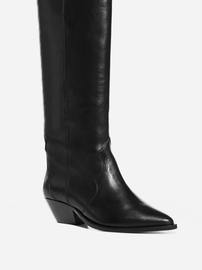 Shop Isabel Marant Denvee Leather Boots