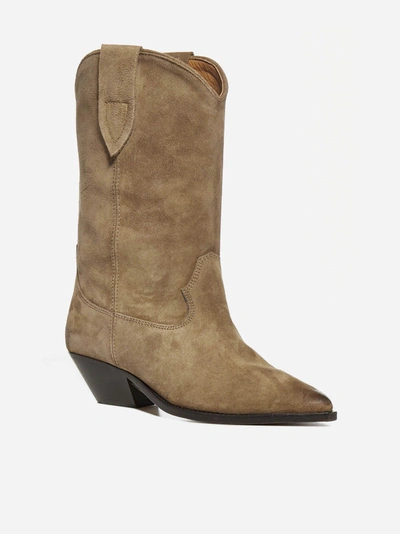 Shop Isabel Marant Duerto Suede Boots