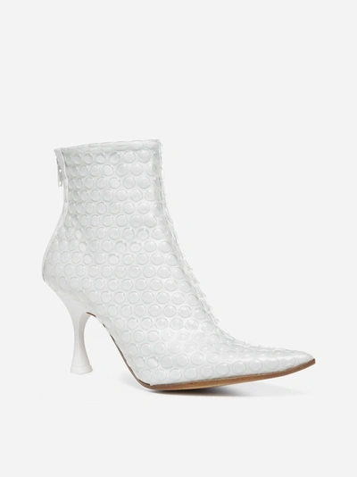 Shop Mm6 Maison Margiela Pluriball Pvc Ankle Boots