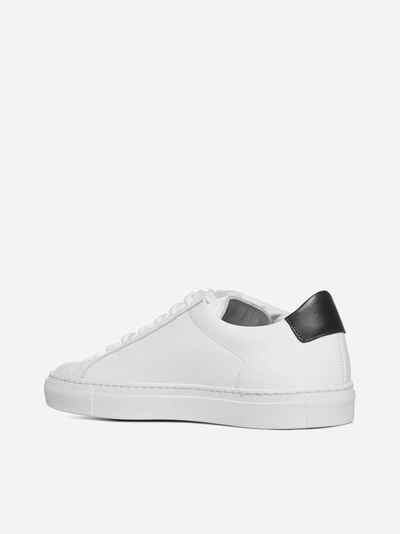 Shop Common Projects Low-top Leather Sneakers