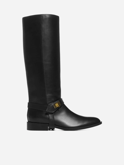 Shop Givenchy Eden Leather Boots