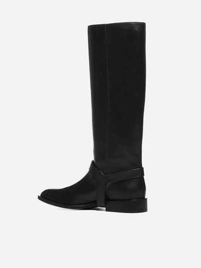 Shop Givenchy Eden Leather Boots