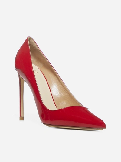 Shop Francesco Russo Patent Leather Pumps