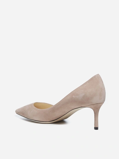 Shop Jimmy Choo Romy 60 Suede Pumps