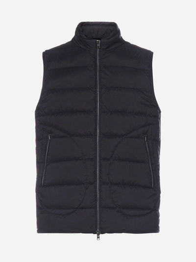 Shop Herno Gilet Quilted Nylon Down Vest