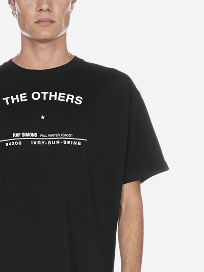 Shop Raf Simons T-shirt The Others Tour In Cotone