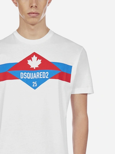 Shop Dsquared2 Logo Cotton T-shirt