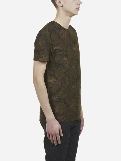 Shop Etro T-shirt Con Stampa Paisley Uomo