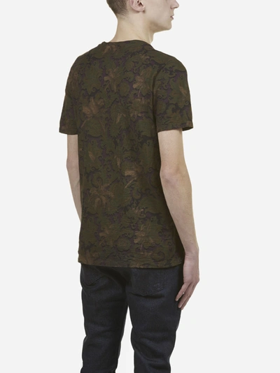 Shop Etro T-shirt Con Stampa Paisley Uomo