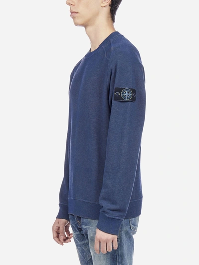 Shop Stone Island Felpa In Cotone