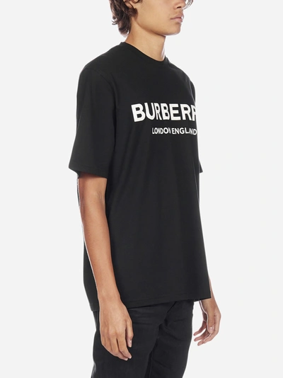 Shop Burberry Logo Cotton T-shirt