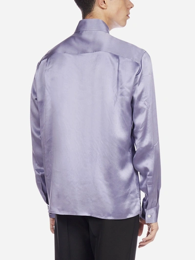 Shop Haider Ackermann Silk Satin Shirt