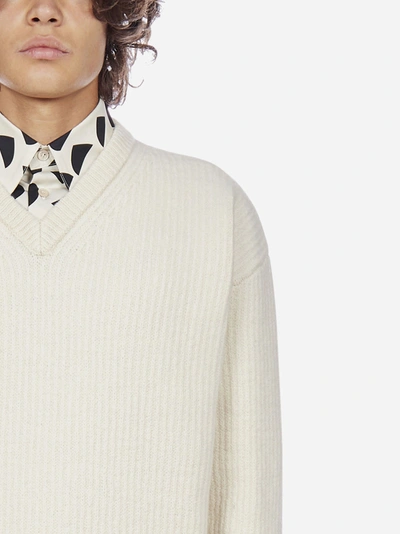 Shop Marni Virgin Wool Oversized Sweater