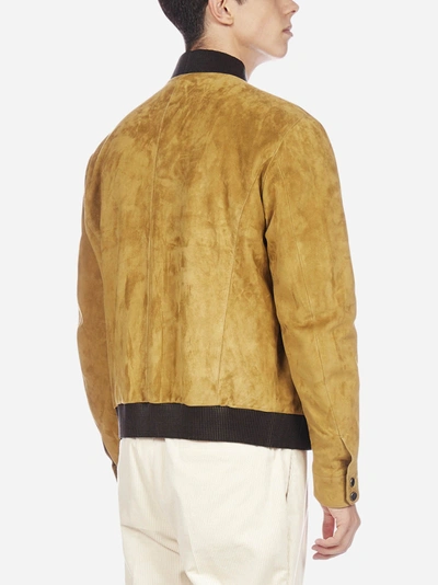 Shop Ajmone Suede Jacket