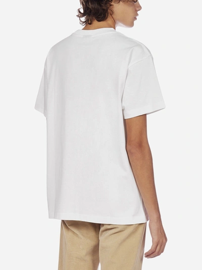 Shop Jacquemus T-shirt Jacques In Cotone Con Stampa