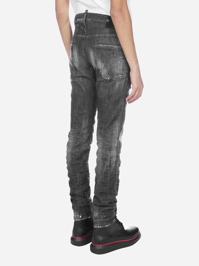 Shop Dsquared2 Stretch Denim Slim-fit Jeans