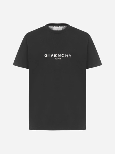 Shop Givenchy Logo Cotton Oversized T-shirt