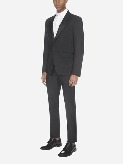 Shop Givenchy Wool And Mohair Slim-fit Tuxedo Suit