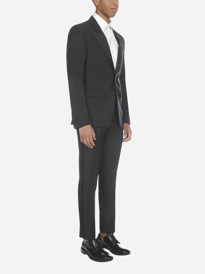 Shop Givenchy Wool And Mohair Slim-fit Tuxedo Suit
