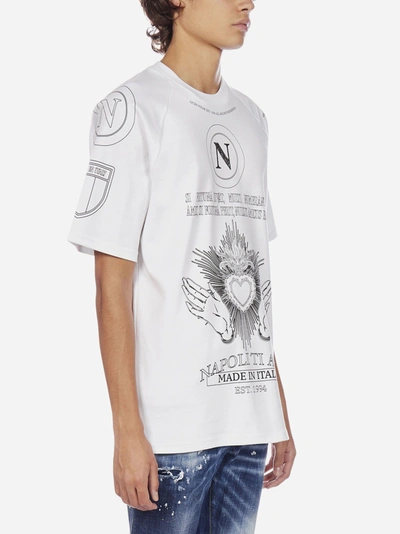 Shop Gcds Napoli Cotton T-shirt